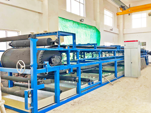 诺坤环保-真空带式过滤机-河北唐山硫酸钙处理现场